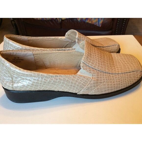 INGARO  leather quarter linings slip ons 10M - Picture 2 of 4